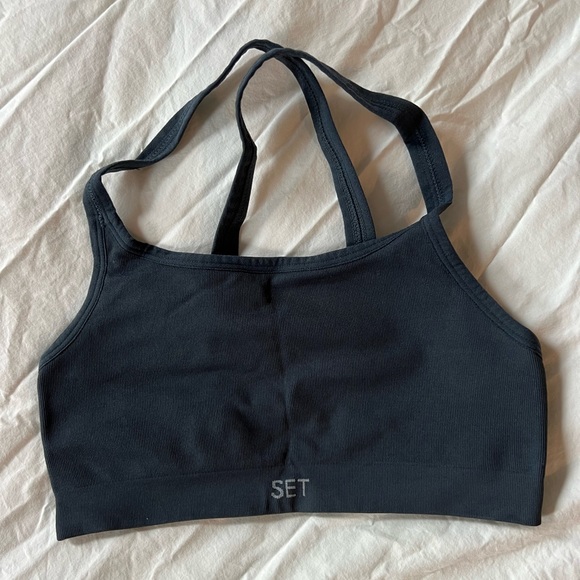 SET Active Other - set active navy sports bra